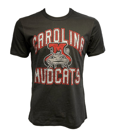 Carolina Mudcats Black Angry Muddy Franklin Tee