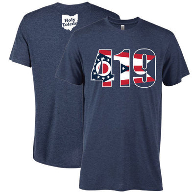 Holy Toledo Brand Ohio Flag 419 T