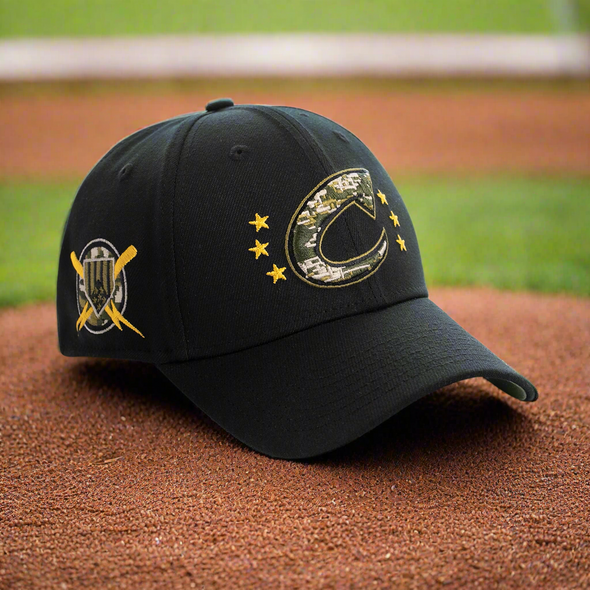 Columbus Clippers 2024 New Era Armed Forces 3930 Stretch Fit