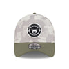 South Bend Cubs New Era 39Thirty Stretch-Fit 2025 Replica Armed Forces Cap