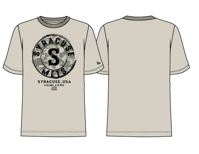 Syracuse Mets New Era 2025 Armed Forces Day Tee