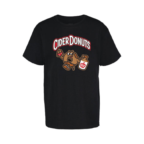 Youth Cider Donuts Sueded Print Pro-Weave T-Shirt