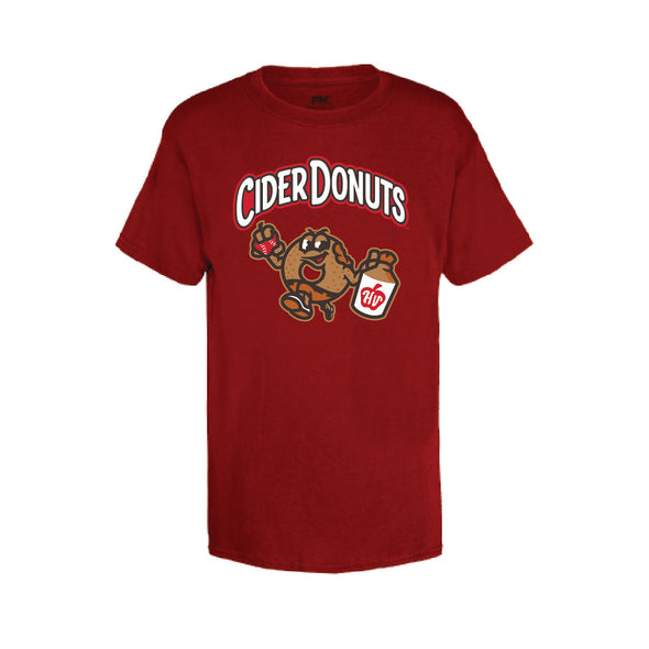 Youth Cider Donuts Sueded Print Pro-Weave T-Shirt