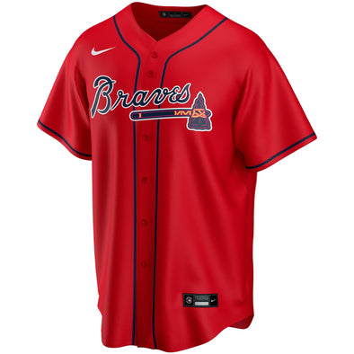 Atlanta Braves Nike Replica Alternate Red Jersey