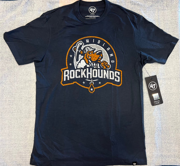 Midland RockHounds '47 Atlas Blue Logo Shirt