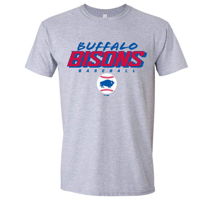 Buffalo Bisons Grey Happiness Tee