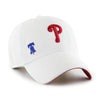 '47 Clean Up Womens Philadelphia Phillies White Confetti Icon Hat