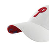 '47 Clean Up Womens Philadelphia Phillies White Confetti Icon Hat