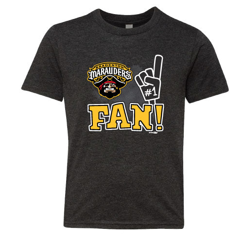 Bradenton Marauders Kids #1 Fan Tee