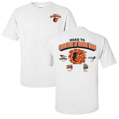 Frederick Keys ADULT Road to the Show WHITE