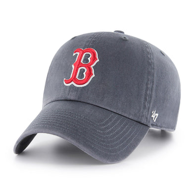 Boston Red Sox 47 Brand Vintage Navy Clean Up Hat with Red B Logo