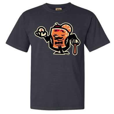 Wisconsin Supper Clubbers Pigment Dyed Graphite Heather T-Shirt