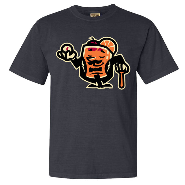 Wisconsin Supper Clubbers Pigment Dyed Graphite Heather T-Shirt