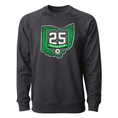 108 Stitches Men's 25 Seasons State Crewneck