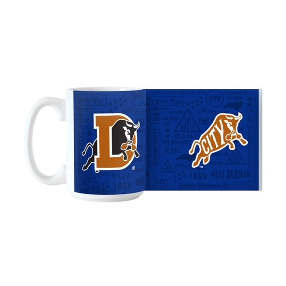 Durham Bulls Dual Logo Coffee Mug