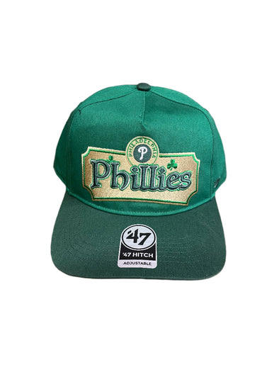 Philadelphia Phillies kelly green shamrock 47 hitch snap back