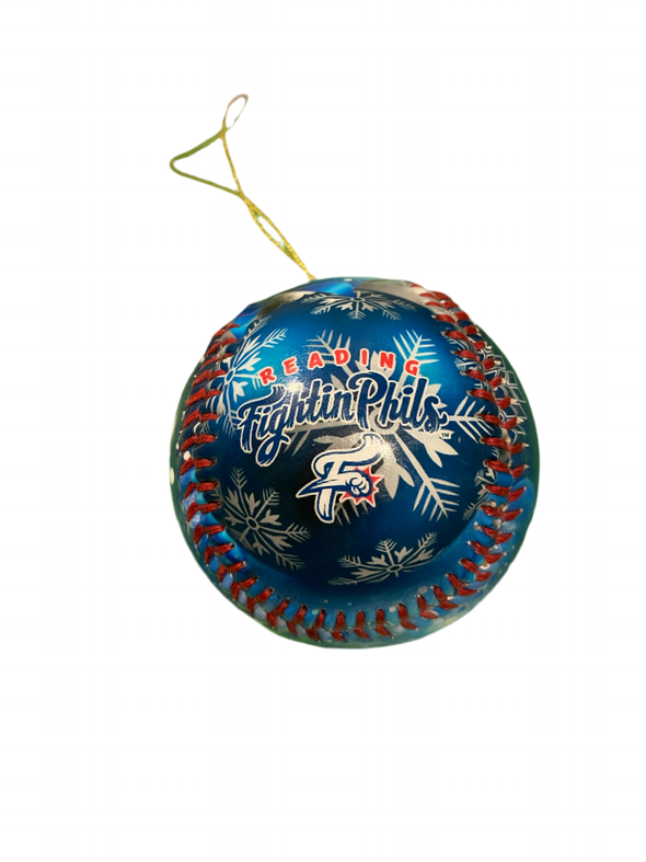 Reading Fightin Phils Snowflake Ornament