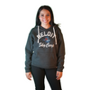 Beloit Sky Carp 47 Brand Ladies Flint Black Wrapped Up Kennedy Hoodie