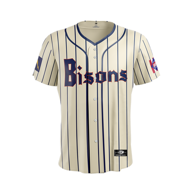 Buffalo Bisons Sublimated Vintage Movie Night Replica Jersey