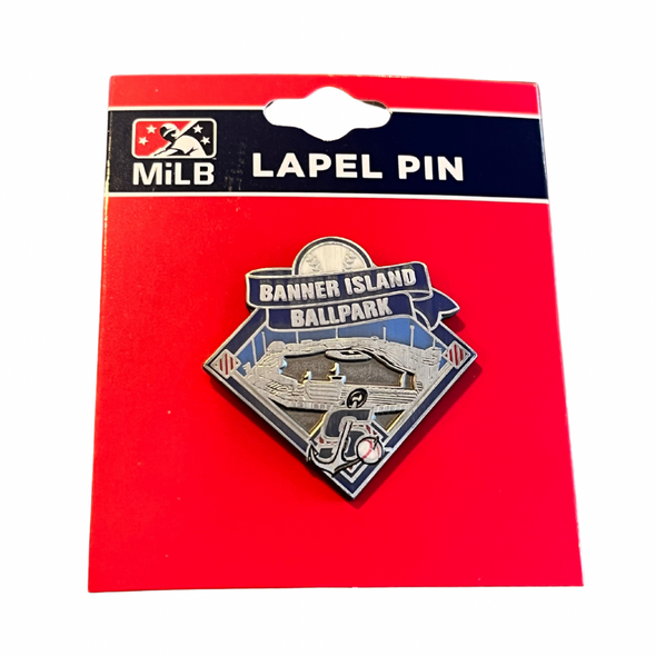 Stadium Lapel Pin