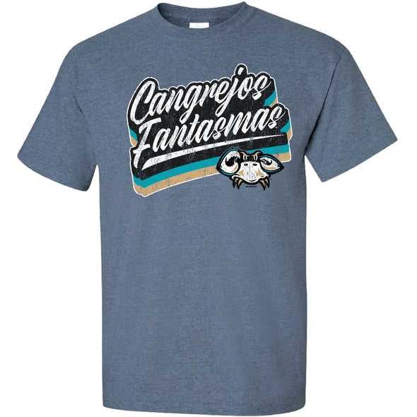 Chesapeake Baysox ADULT Cangrejo INDIGO BLUE T-shirt