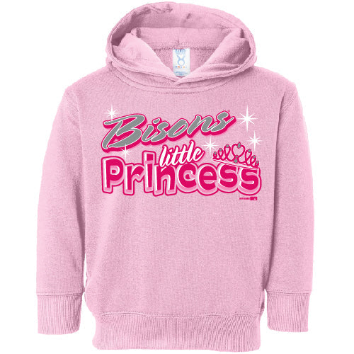 Buffalo Bisons Toddler Pink Crown Hoodie