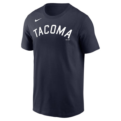 Tacoma Rainiers Nike Navy Dri-FIT Cotton T-Shirt