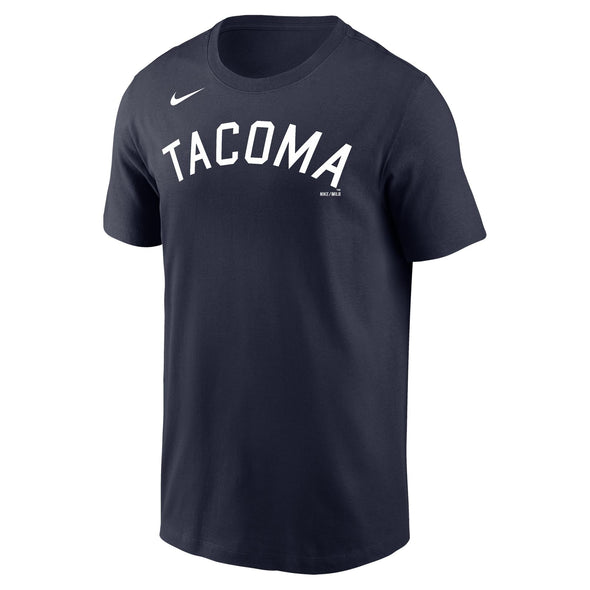 Tacoma Rainiers Nike Navy Dri-FIT Cotton T-Shirt