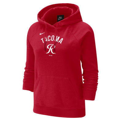 Tacoma Rainiers Nike Women's Red Club Hood