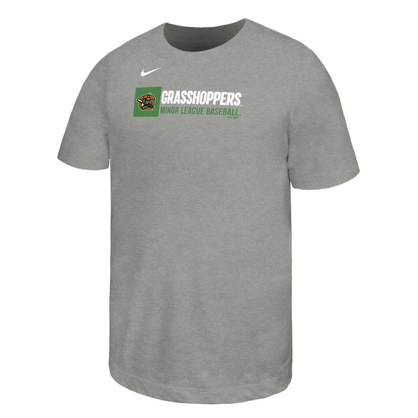 Youth Grey Dri-Fit Cotton Tee
