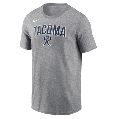 Tacoma Rainiers Nike Gray Cotton Tee
