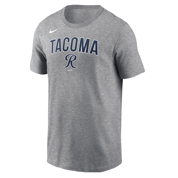 Tacoma Rainiers Nike Gray Cotton Tee