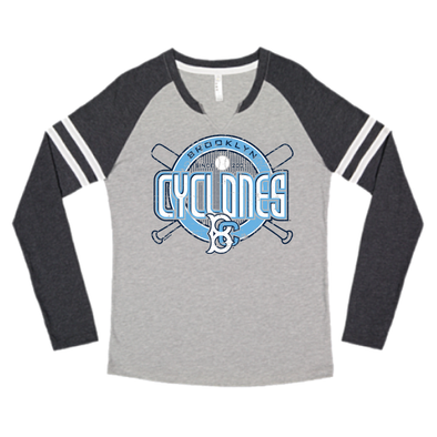 Brooklyn Cyclones Womens Billion L/S Tee