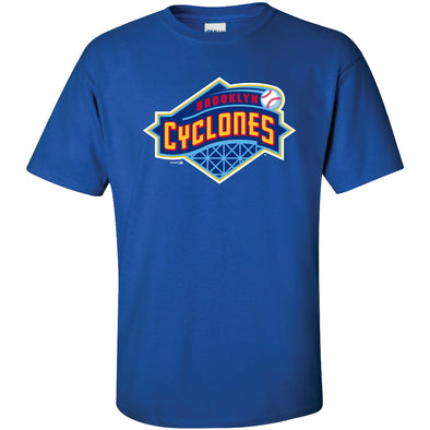 Brooklyn Cyclones Mens Primary Logo Tee