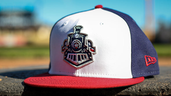 Round Rock Express 2022 New On-Field Aternate Locomotive 5950 Fitted Cap