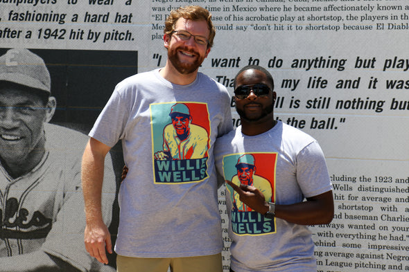 Round Rock Express Austin Black Senators Willie Wells Hope Tee