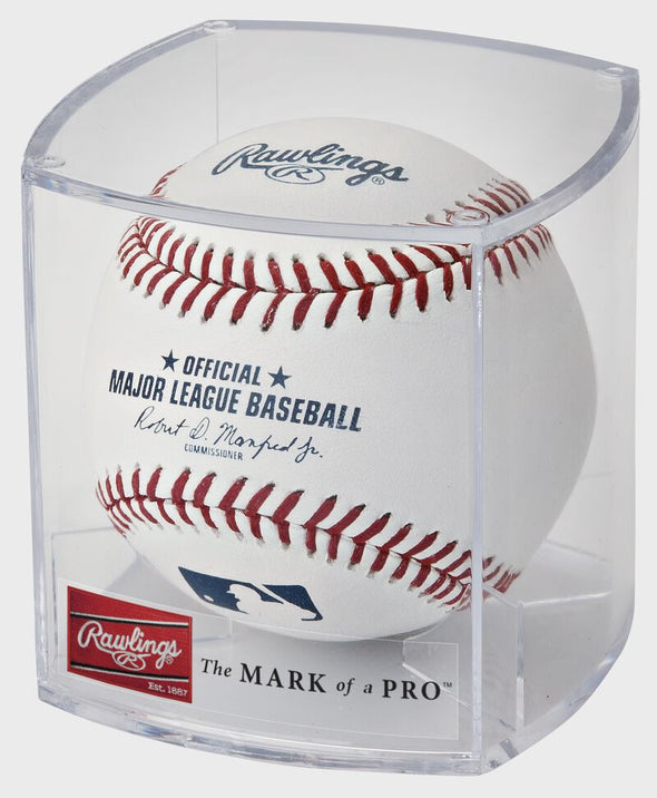Official MLB Leather Baseball in Case