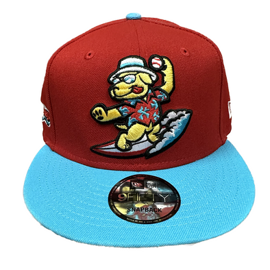 Clearwater BeachDogs New Era Script Side 9FIFTY Snapback