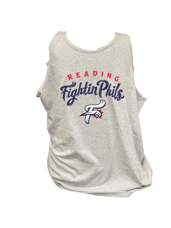 Heather Grey Fightin Phils Men's Tank