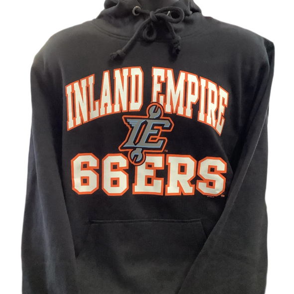 Inland Empire 66ers '47 Black Hooded Sweater