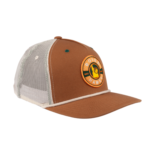 BOISE HAWKS CRUX CANVAS TRUCKER HAT