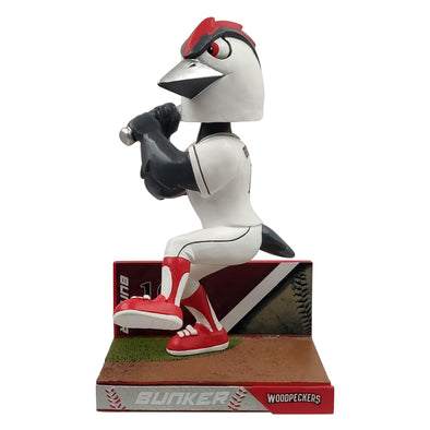 Fayetteville Woodpeckers FOCO Bunker Bobblehead