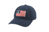 BOISE HAWKS FLAG ADJUSTABLE STRAP HAT, BLUE