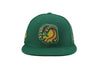 BOISE HAWKS HOME ON-FIELD FITTED HAT, GREEN