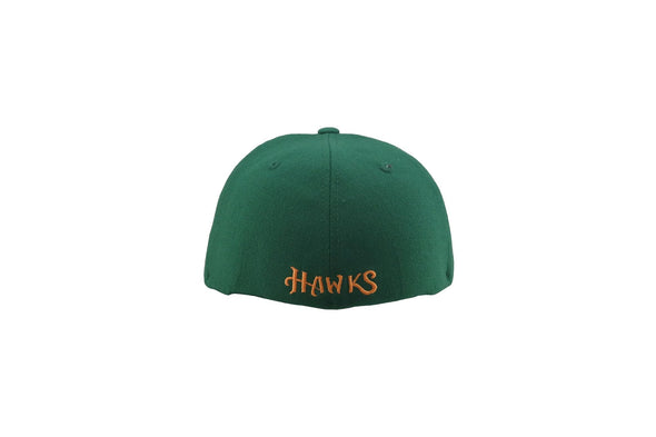 BOISE HAWKS HOME FLEX FIT HAT, GREEN