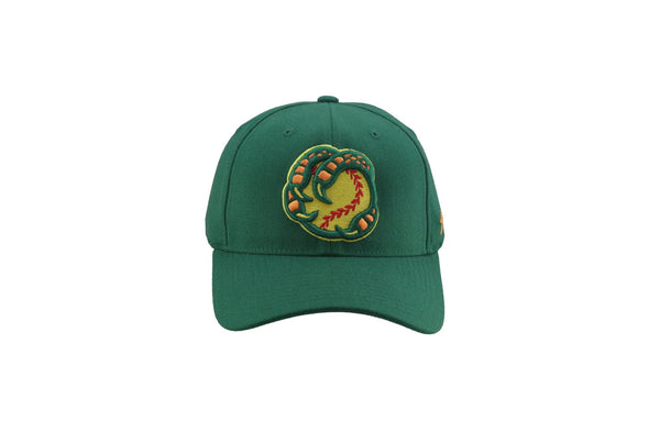 BOISE HAWKS HOME FLEX FIT HAT, GREEN