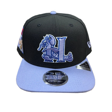 Hickory Crawdads New Era Big League Chew Grape 9Seventy Adjustable Hat