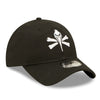 Myrtle Beach Pelicans New Era Black Pirate 9Twenty Adjustable Cap