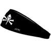 Myrtle Beach Pelicans Junk Brands Black Pirate Logo Headband