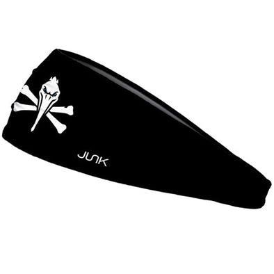 Myrtle Beach Pelicans Junk Brands Black Pirate Logo Headband